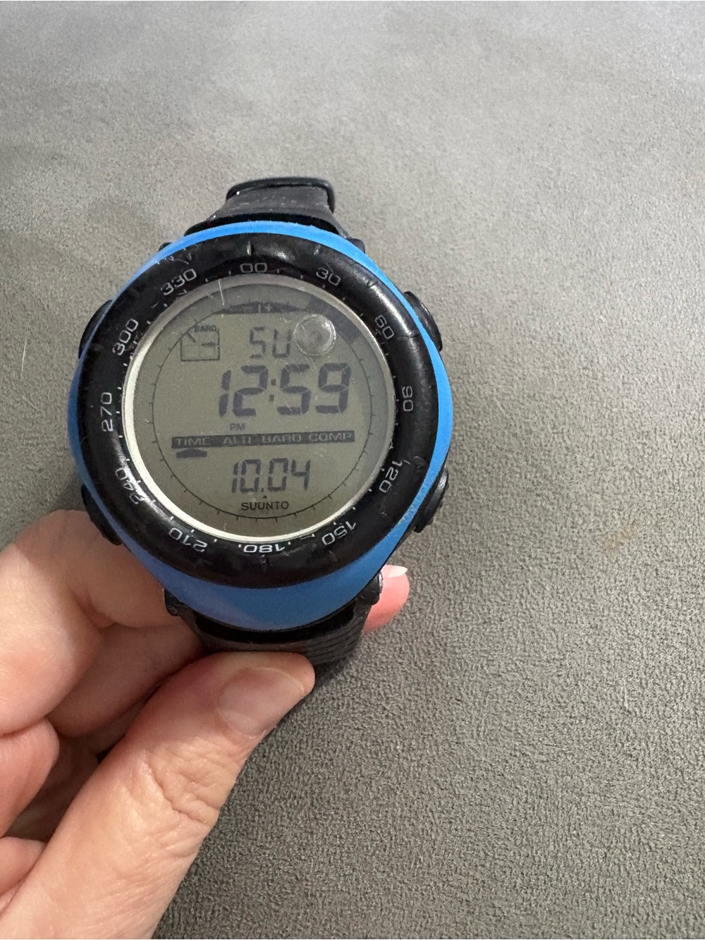 Suunto Vector Black Teal Multifunction HR Watch Digital Altimeter Compass Sport